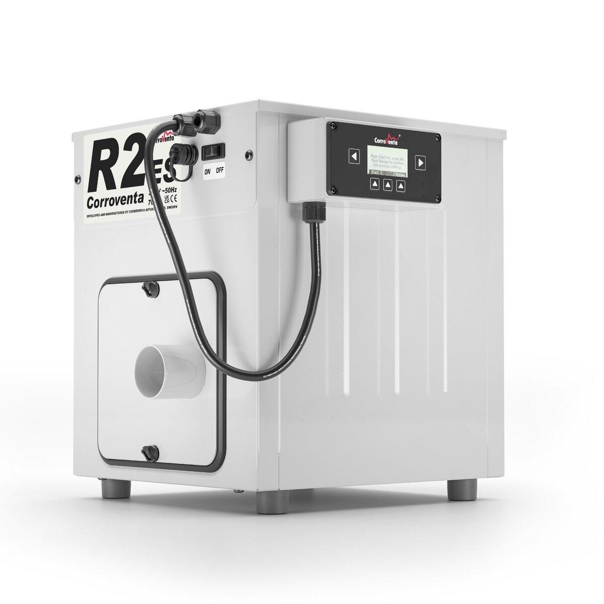 Aspirateur à radon, R2 ES, rouge/noir