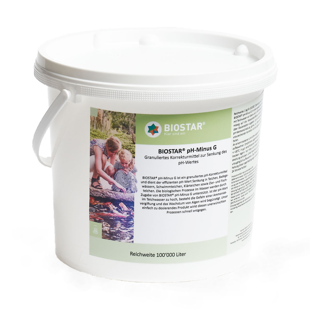 faserplast garten Teichtechnik Teichpflege BIOSTAR pH Minus G 5 kg 410006.174 1200x1200