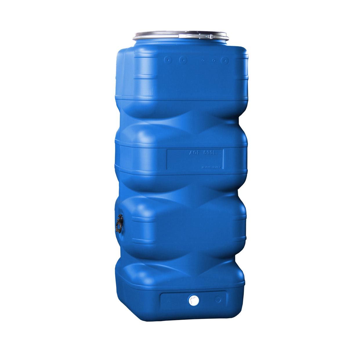 Lagertank AQF, aus PE-HD, blau