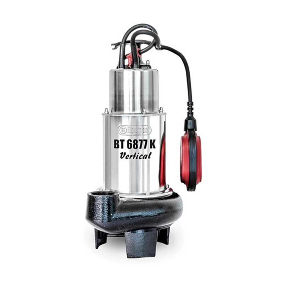 Pompe à matières fécales BT 6877 K V, 28000 l/h, H max 18.0 m, 1.80 kW