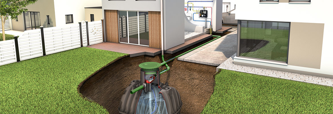 Haus Gartennutzung Hauswasserversorgung Gartenbewaesserung Druckerhoehung