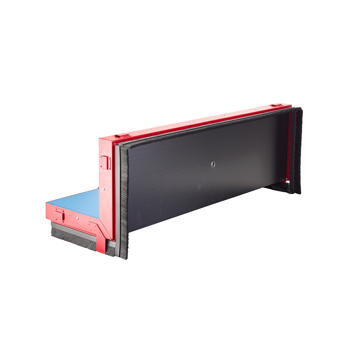 Plaque chauffante infrarouge HyDry Edge, alu et ABS, rouge-bleu, 0.82 kW