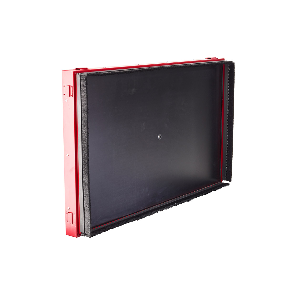 Plaque chauffante infrarouge HyDry, alu et ABS, rouge-bleu, 0.78 kW