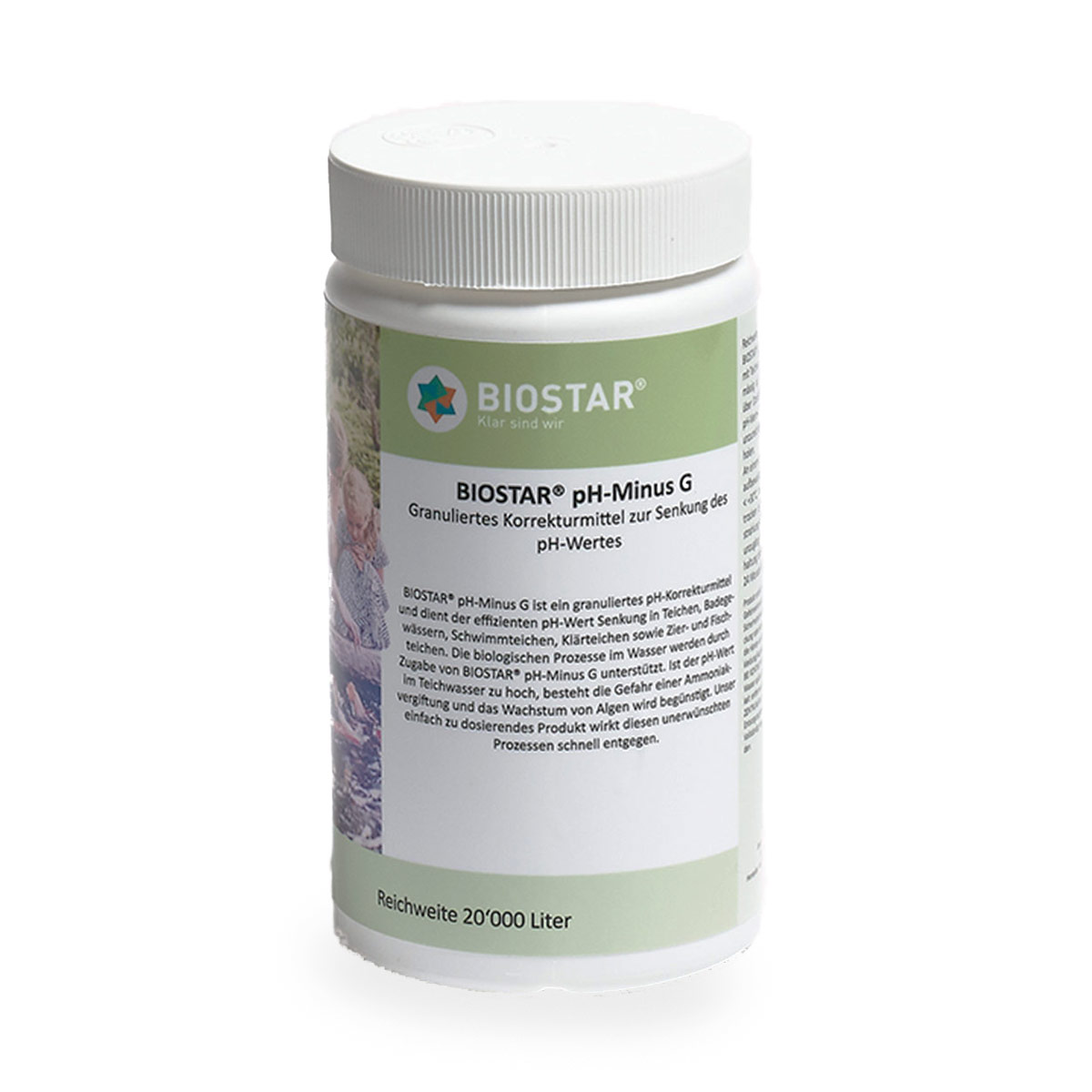 faserplast garten Teichtechnik Teichpflege pH senkungsmittel BIOSTARpH minus g 1kg 20m3 410006 173 1200x1200
