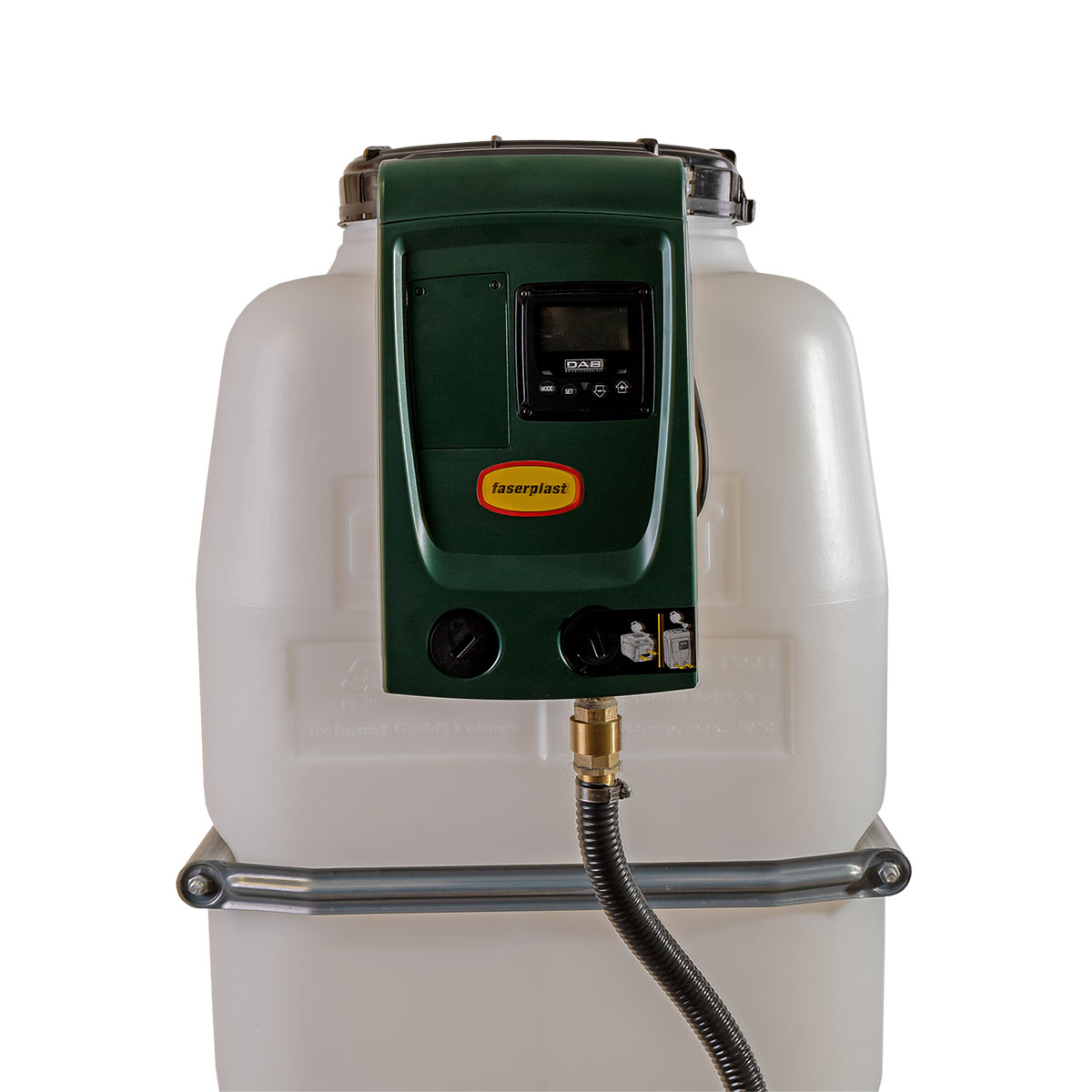 Hauswasseranlage HaWa 2000, mit aufgebauter Pumpe e.sybox mini 3
