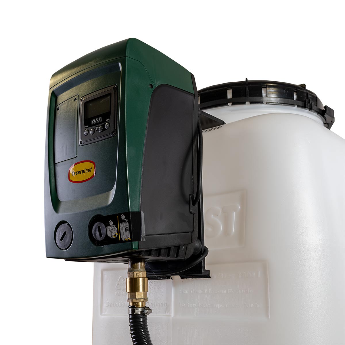 Hauswasseranlage HaWa 3000, mit aufgebauter Pumpe e.sybox mini 3