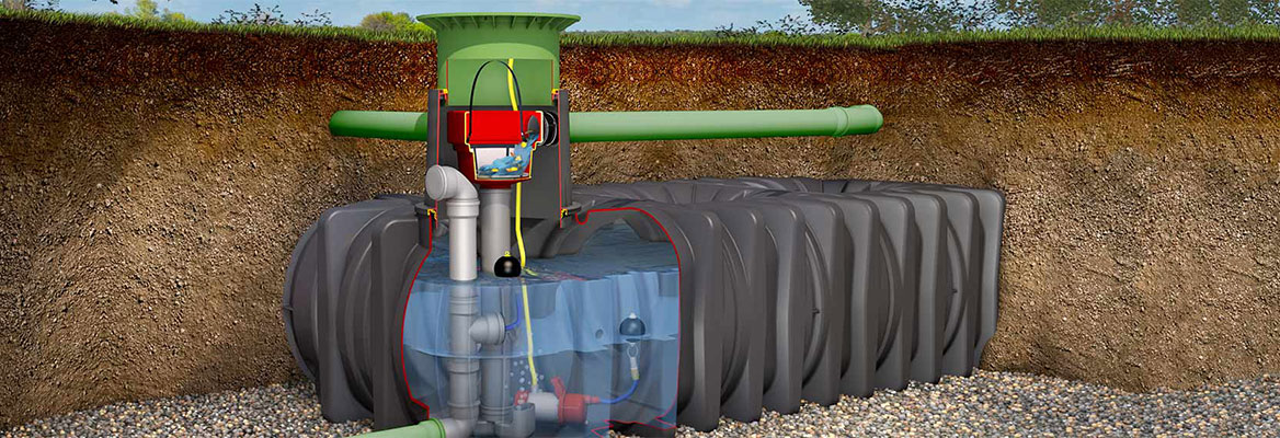 Pumpentechnik Wasserfoerderung Regenwassermanagement
