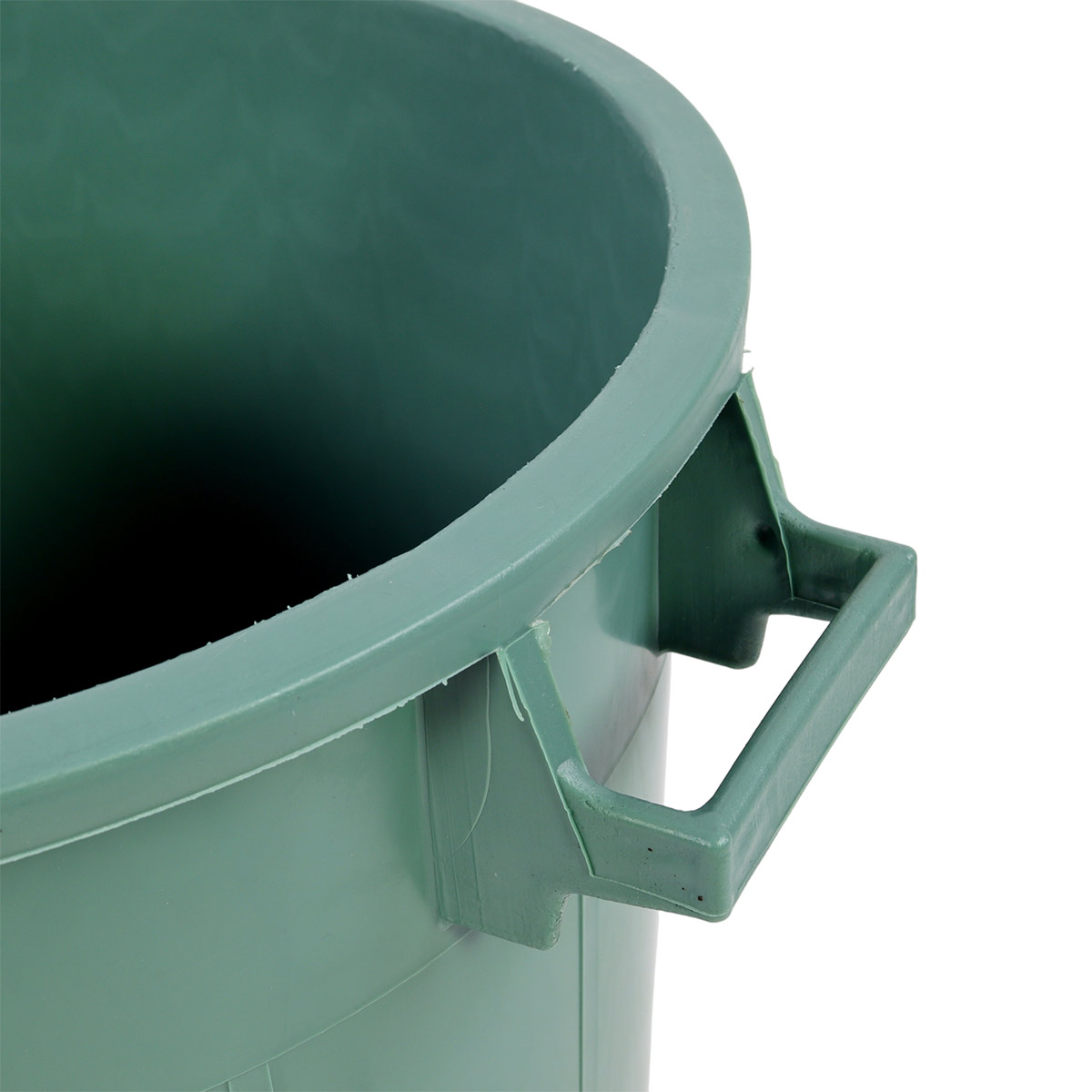 Abfallbehälter, 100 l, aus PE, grün, ohne Deckel
