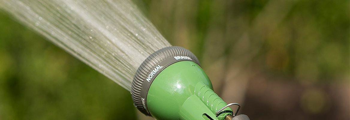 Spritzdüsen Bewässerung Garten