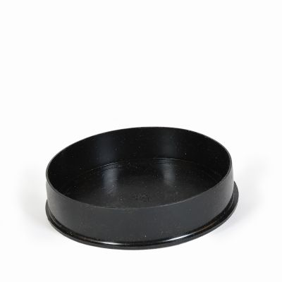 Verschlusskappe zu Deckel, aus PE-HD, schwarz, rund