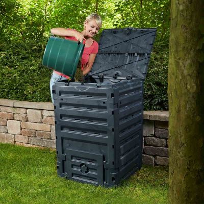 Komposter Eco Master, aus PP, schwarz