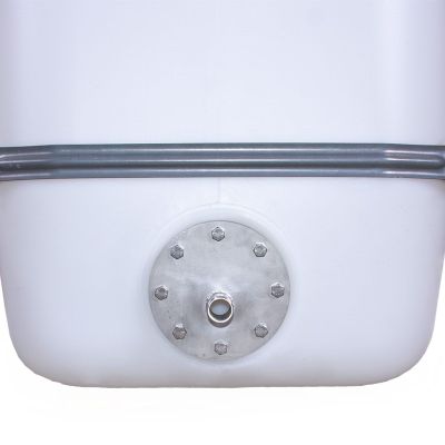 Auslaufflansch AG montiert, 1 1/4'' AG