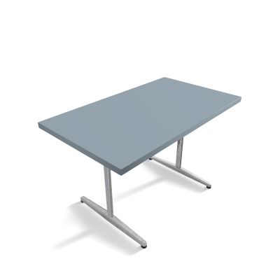 PRV Table gris foncé, brillant